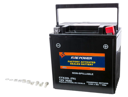 Fire Power Maintenance Free Battery CTX30CL-B-BS