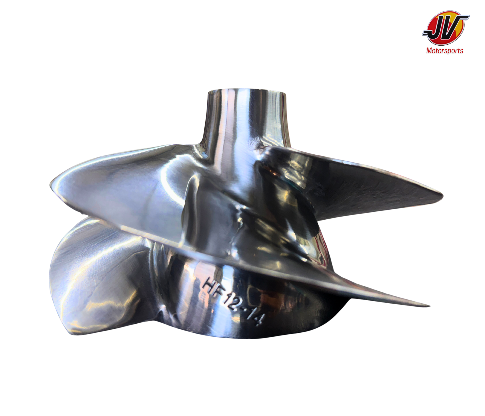 Polished Stainless Steel PWC Impeller – Fits Sea-Doo Spark - 140mm - 12/14