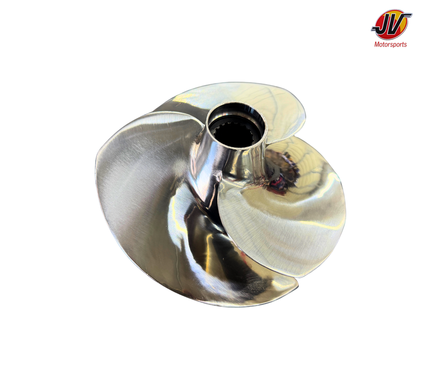 Polished Stainless Steel PWC Impeller – Fits Sea-Doo Spark - 140mm - 12/14