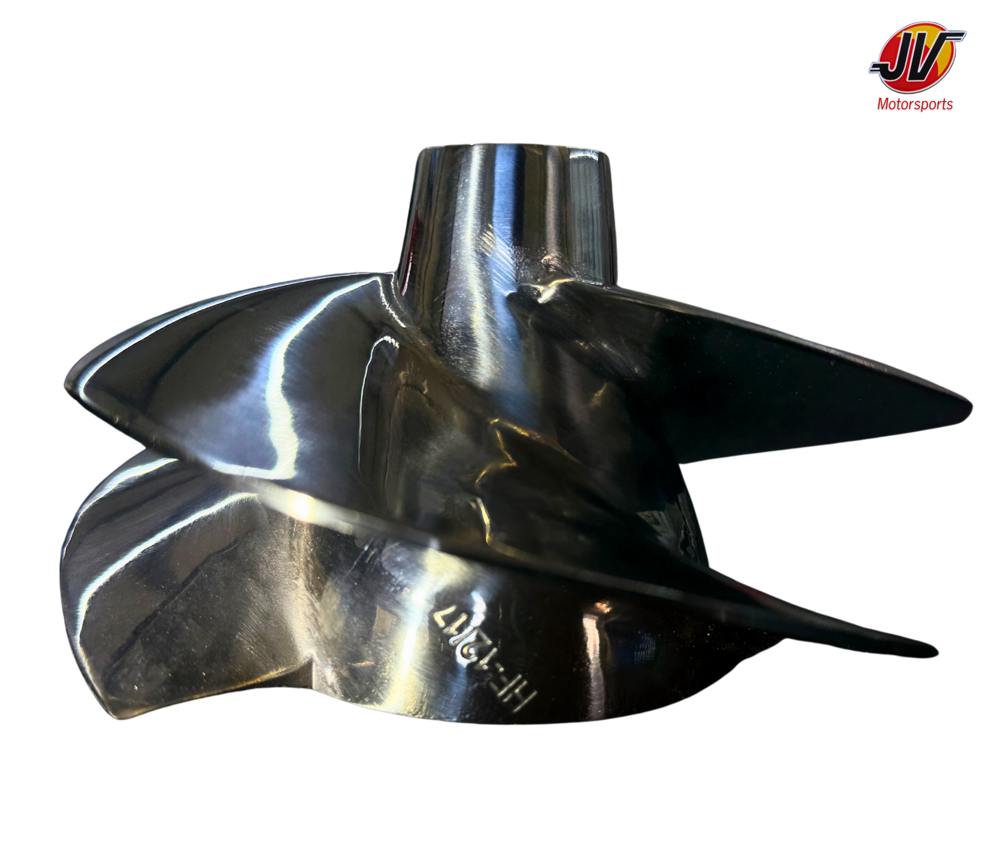 Polished Stainless Steel PWC Impeller – Fits Sea-Doo Spark - 140mm - 12/17