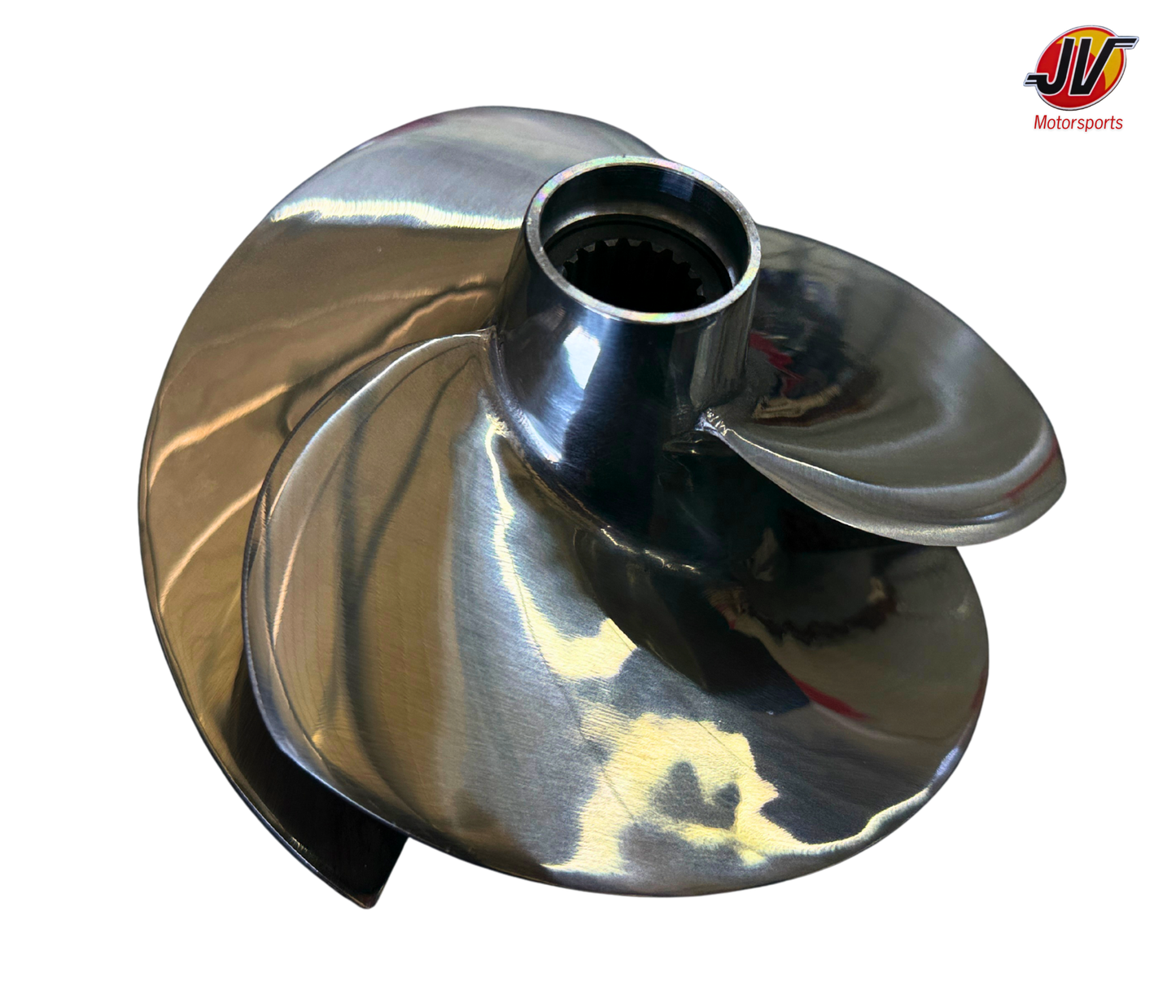 Polished Stainless Steel PWC Impeller – Fits Sea-Doo Spark - 140mm - 12/17