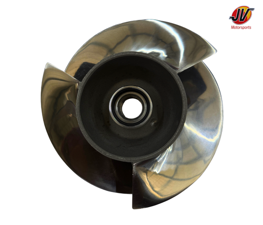 Polished Stainless Steel PWC Impeller – Fits Sea-Doo Spark - 140mm - 12/17