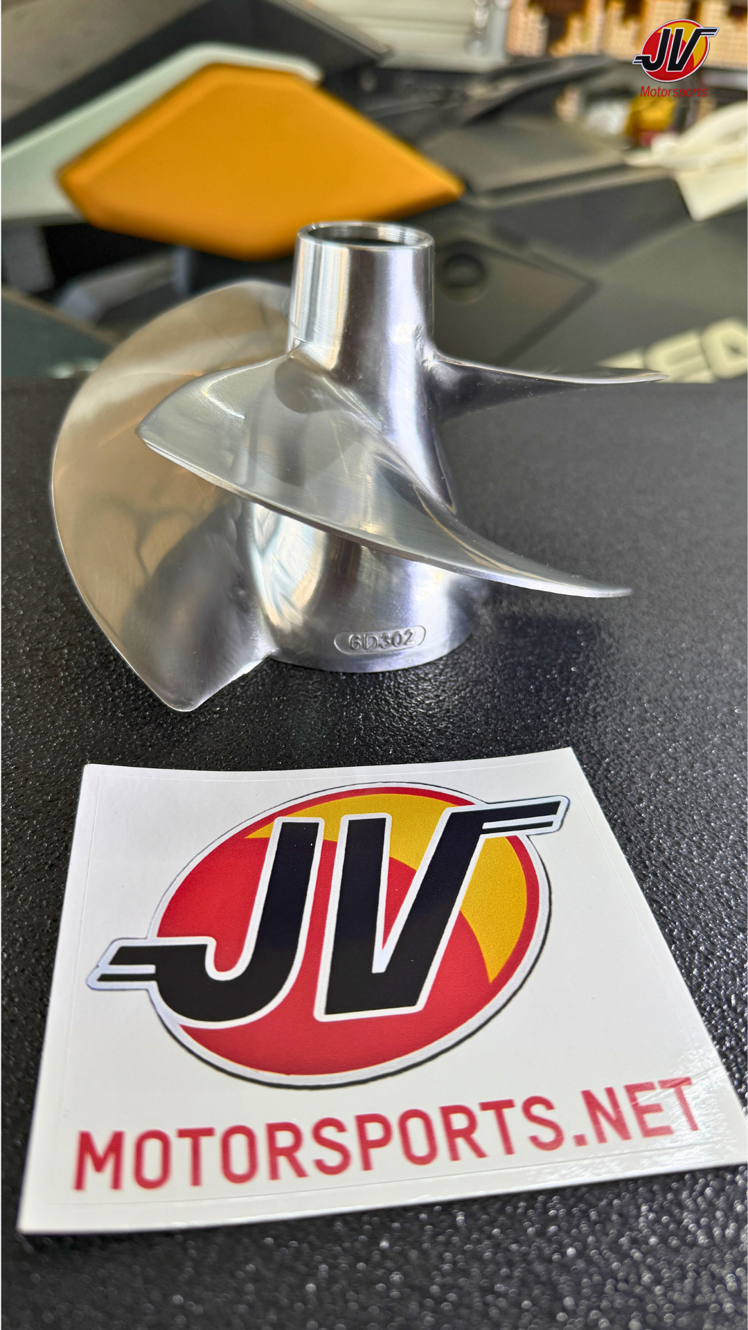 Polished Stainless Steel PWC Impeller