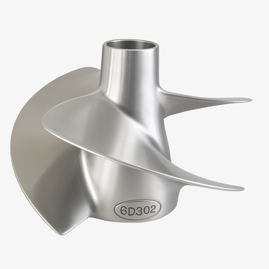 Polished Stainless Steel PWC Impeller