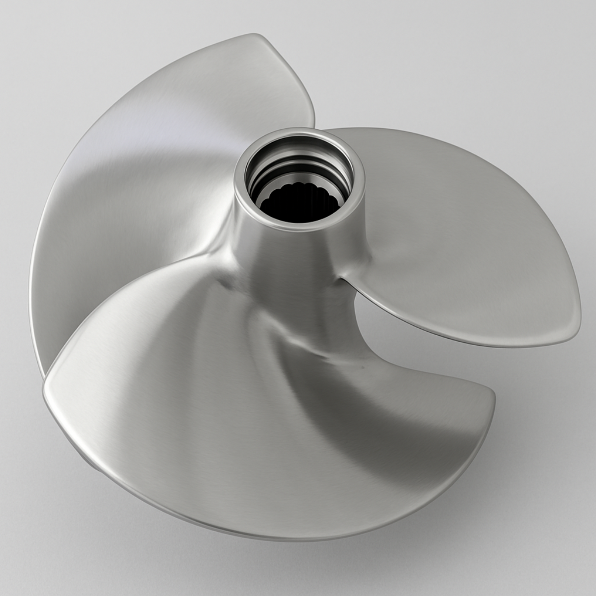 Polished Stainless Steel PWC Impeller