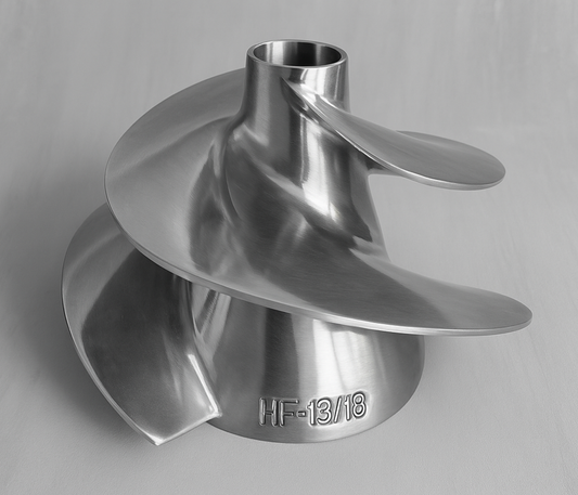 Polished Stainless Steel PWC Impeller