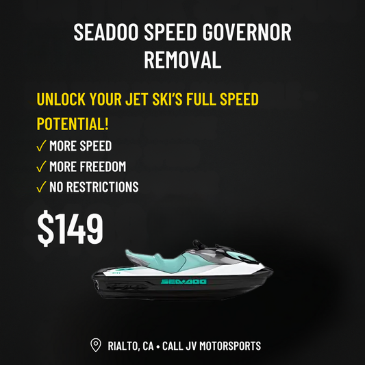 Seadoo Speed Governor Removal